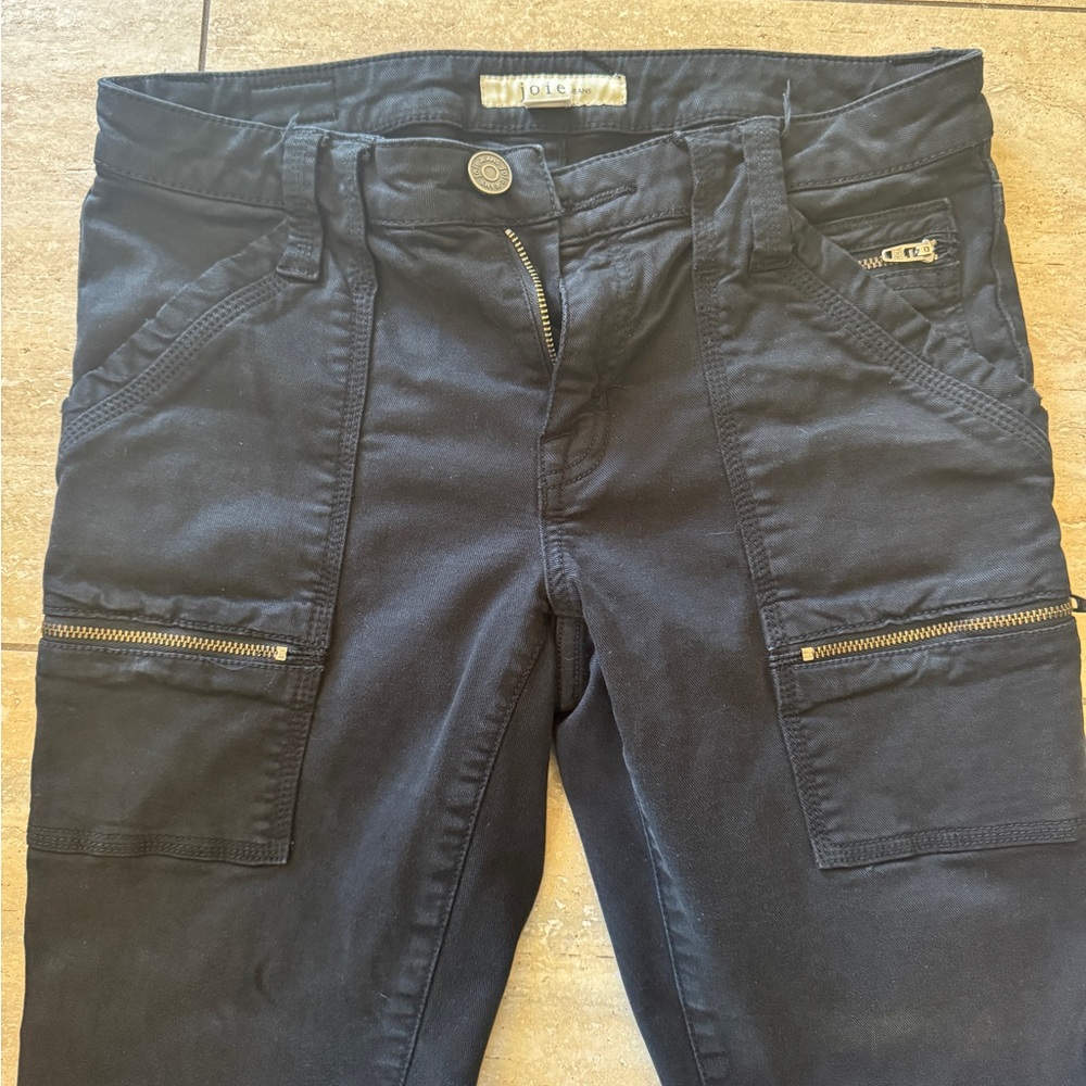 Joie black utility pants